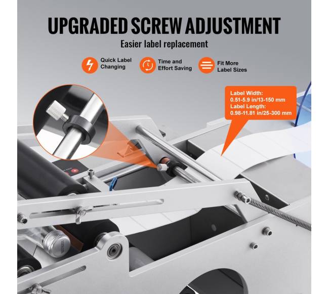 Pusiau automatinė etikečių klijavimo mašina3