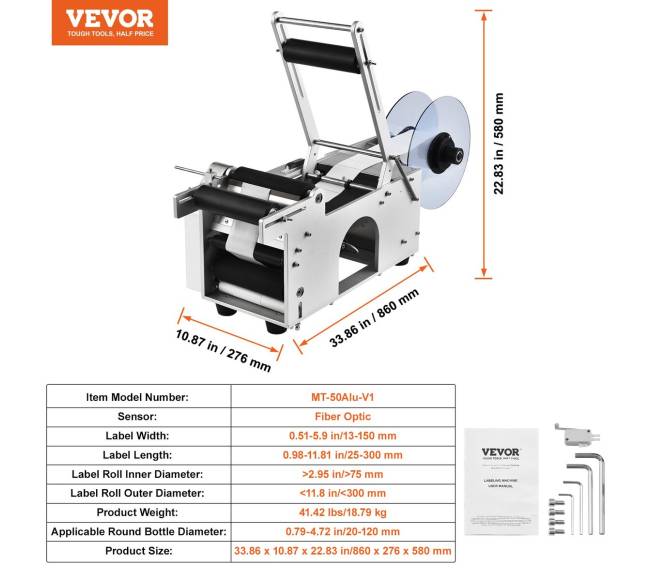 Pusiau automatinė etikečių klijavimo mašina6