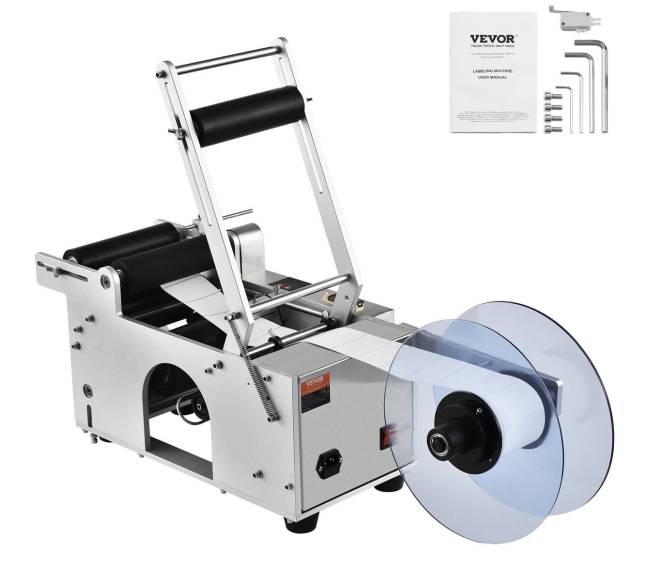 Pusiau automatinė etikečių klijavimo mašina8