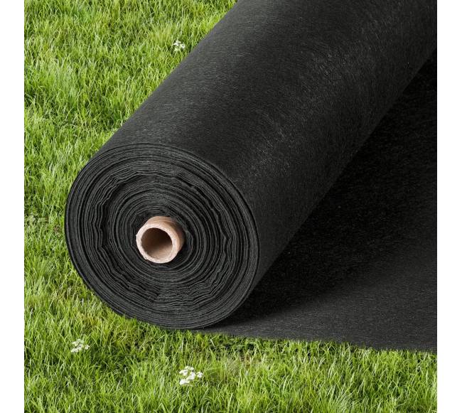 Neaustinė geotekstilė po žvyru, juoda0