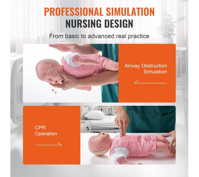 Kūdikių CPR manekenas mokymui2