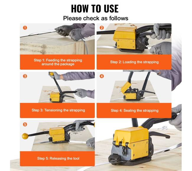 Plieninio juostos įrankis 1,3-1,9 cm pločiui4