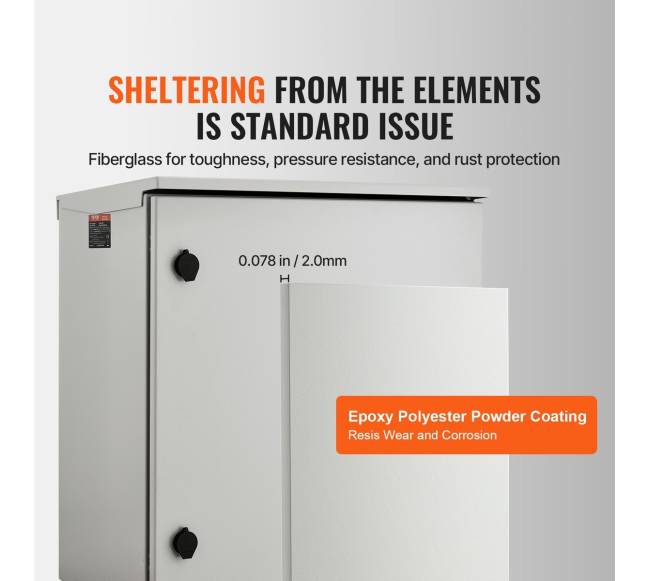 Lauko elektrinė spinta 60 x 60 x 30 cm2