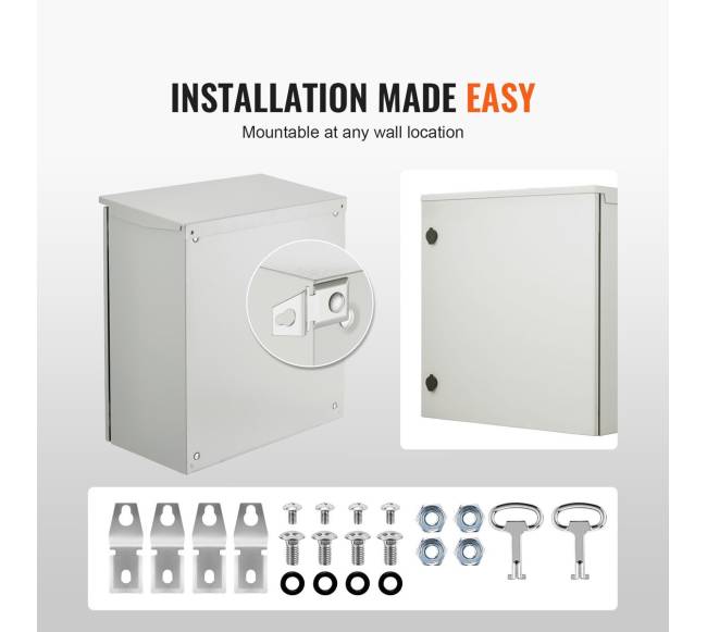 Lauko elektrinė spinta 60 x 60 x 30 cm5