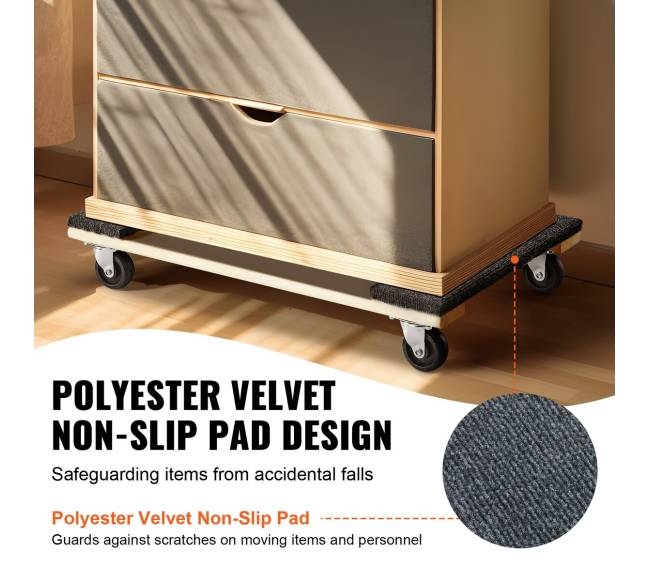 Baldų vežimėlis su ratukais, 454 kg apkrova2