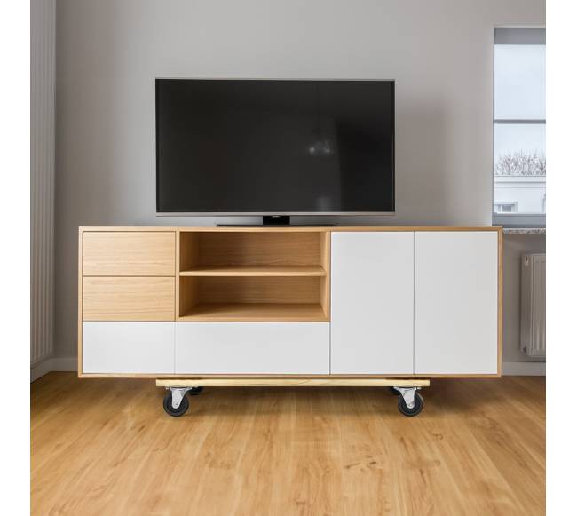 Baldų vežimėlis su ratukais, 454 kg apkrova7