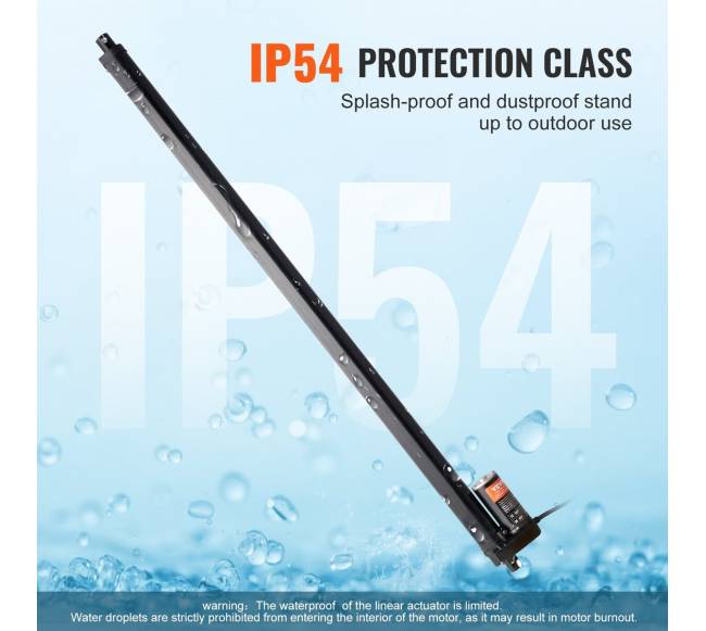 Linijinis pavaras 12V 500mm3