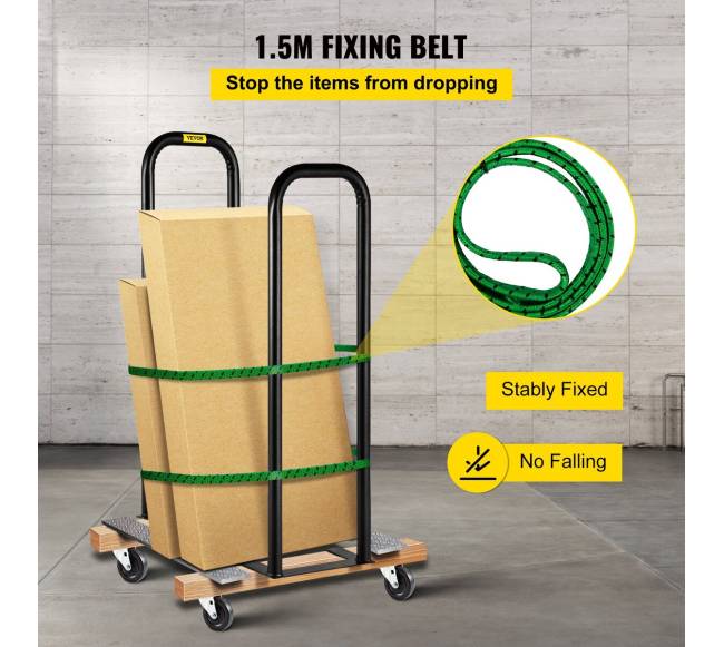 Plieninės rankos panelių vežimui, 250 kg5