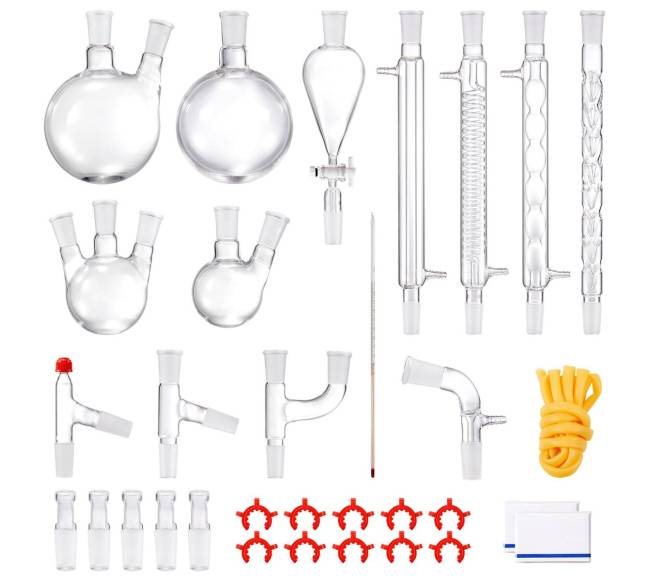 Laboratorinis distiliavimo rinkinys su 3.3 boro stiklu0