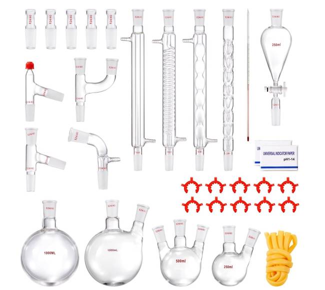 Laboratorinis distiliavimo rinkinys su 3.3 boro stiklu9