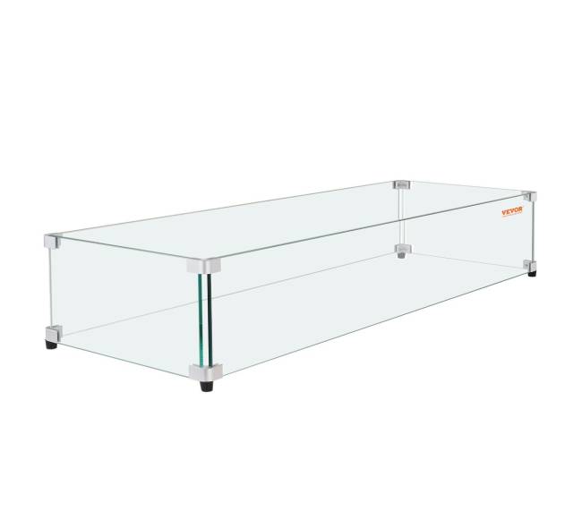 Stiklo vėjo apsauga lauko židiniui0