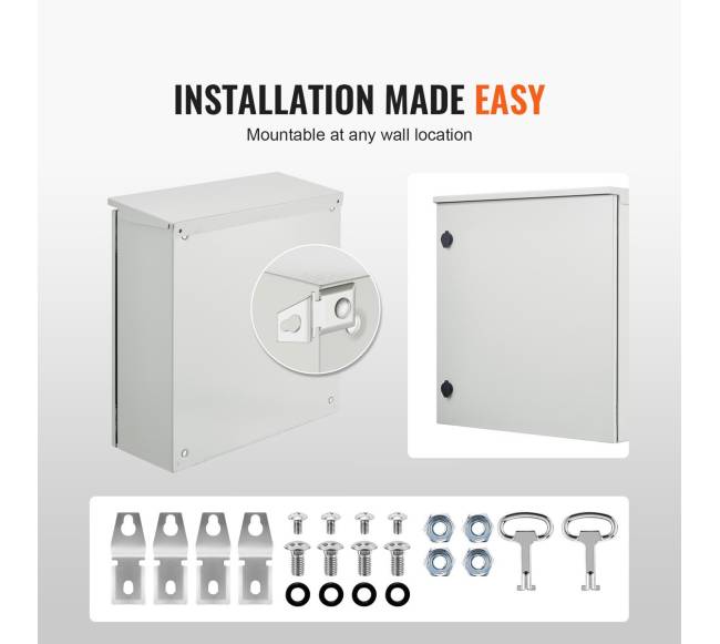 Elektrinė plieninė dėžė NEMA 4 išorei5