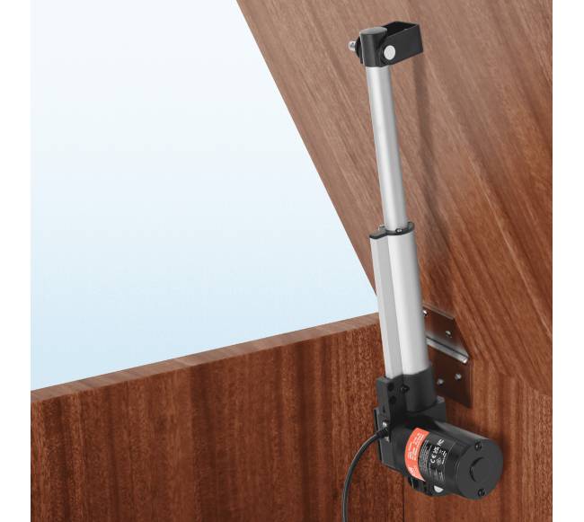 12V linijinis pavaros mechanizmas 150mm 6000N7