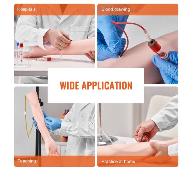 Flebotomijos treniruoklio rinkinys su laikymo krepšiu5