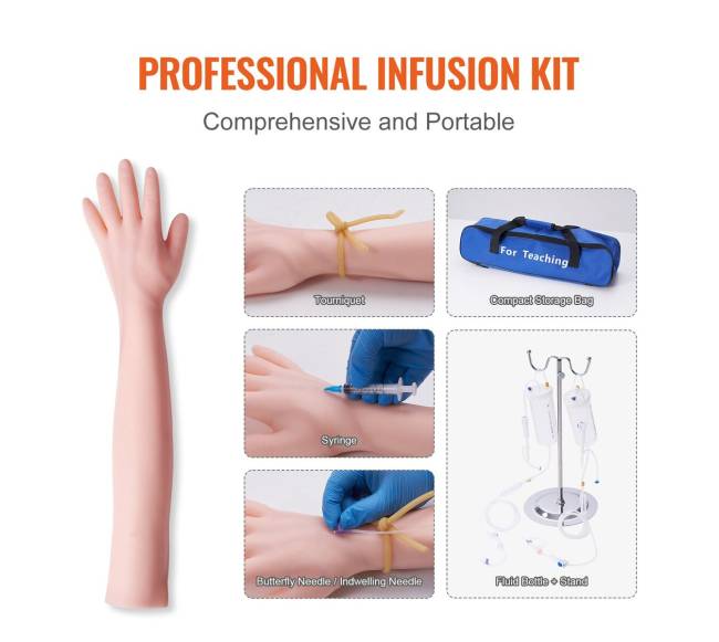 Flebotomijos praktikos rinkinys IV venopunkcijai4