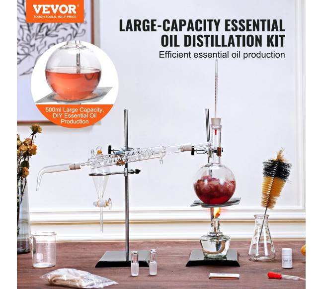 Eterinio aliejaus distiliavimo rinkinys, 500 ml1