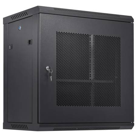 12U tinklo serverio spintelė, 39 cm gylio0