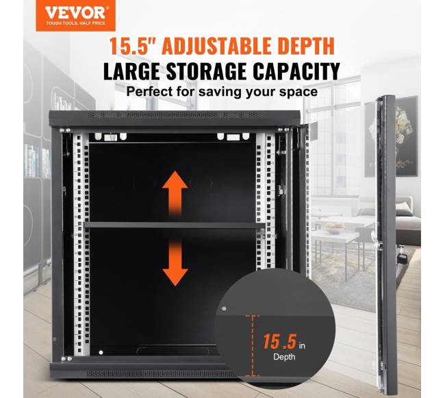 12U sieninė serverio spinta1