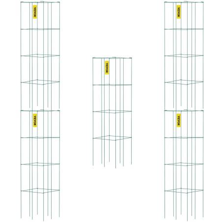 Pomidorų atramos iš plieno, 30 x 117 cm0