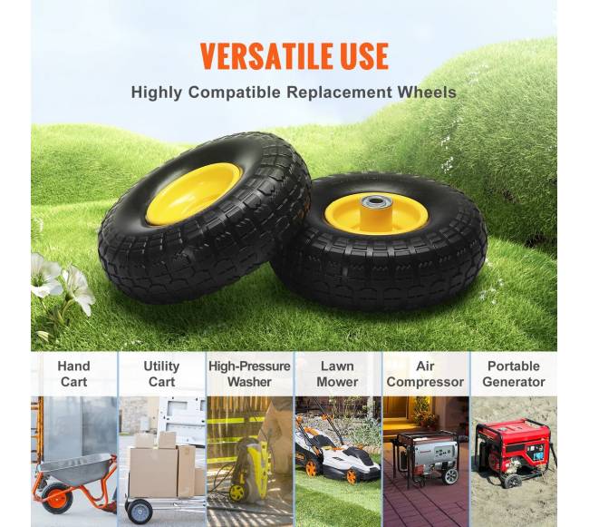 Kieto PU beore padangos 10 colių, 2 vnt5