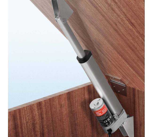 Linijinis pavaras 12V 150 mm IP54 apsauga7