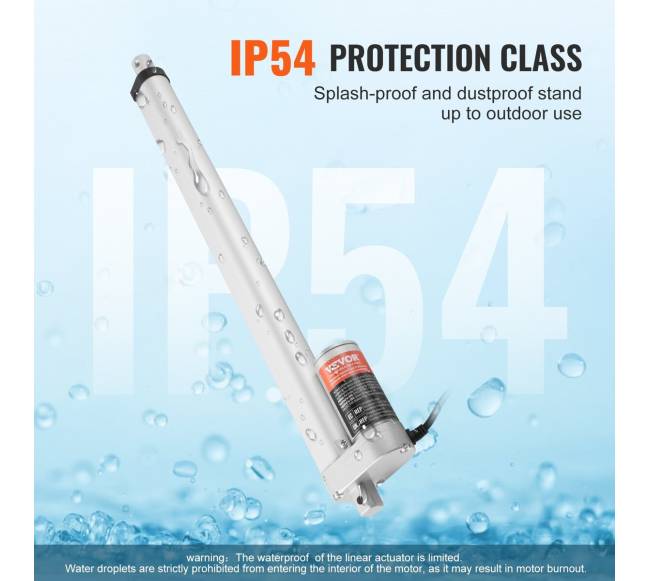 12V linijinis pavaras 16" 1500N3