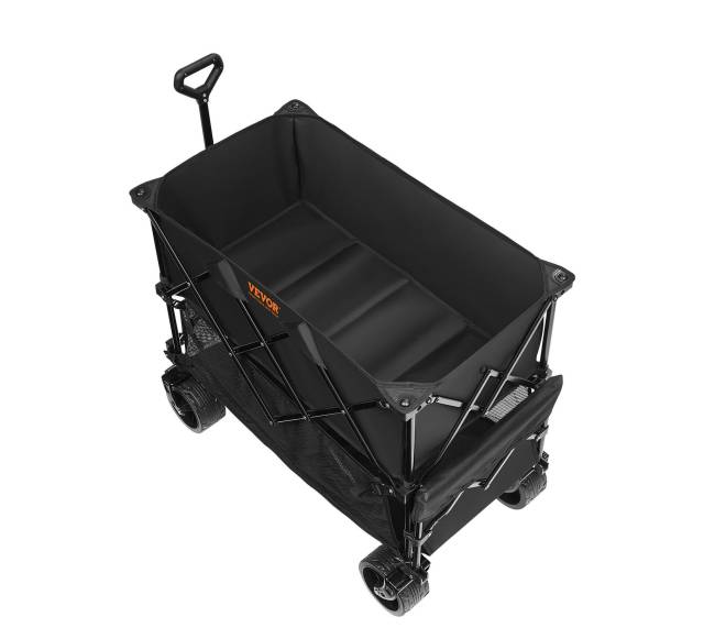 Sulankstomas dviejų aukštų vežimėlis su visureigio ratais10