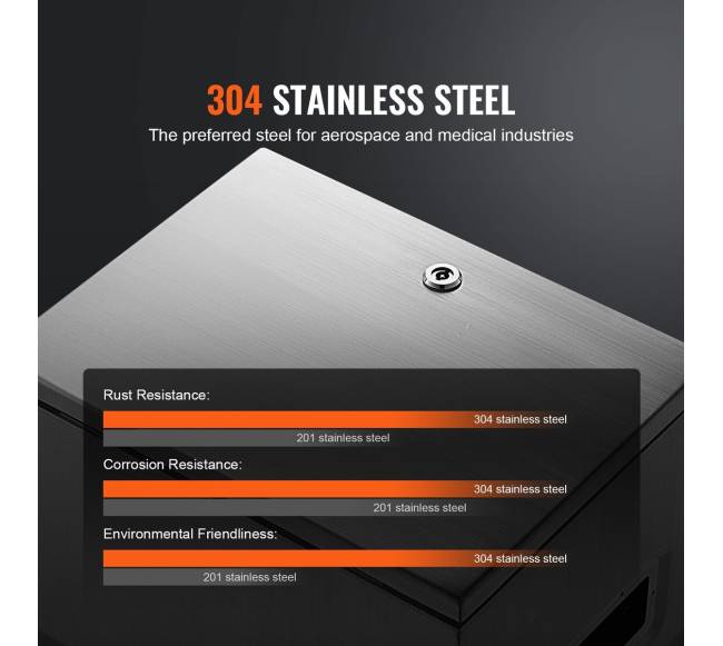 Nerūdijančio plieno elektros dėžė, IP662