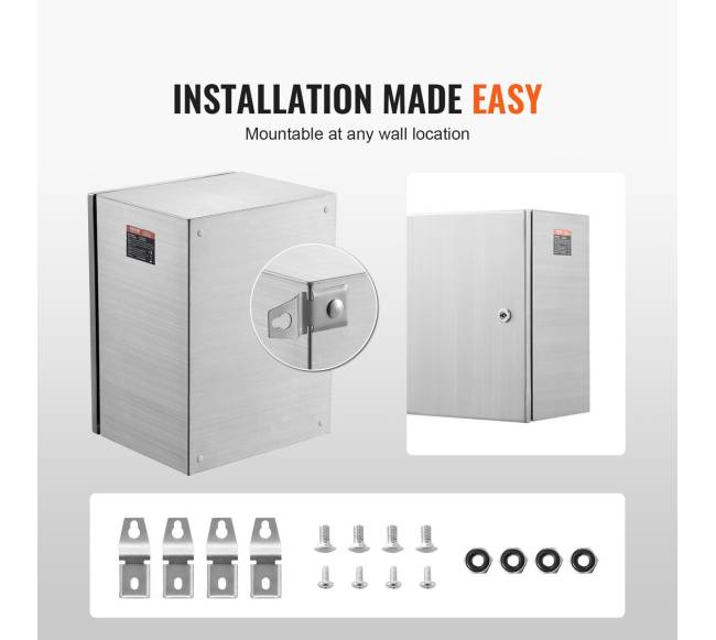 Nerūdijančio plieno elektros dėžė, IP665