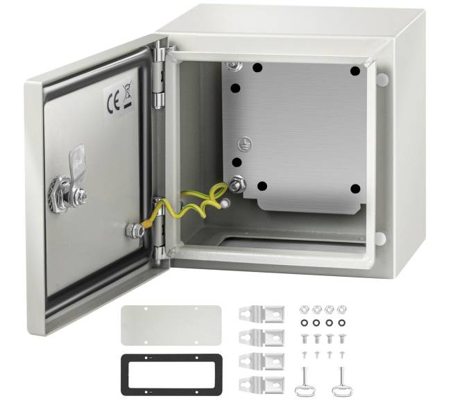 Plieninė NEMA dėžė, 20 x 20 x 15 cm0