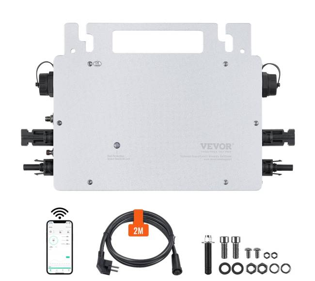 Saulės mikro keitiklis 600W atsparus vandeniui8