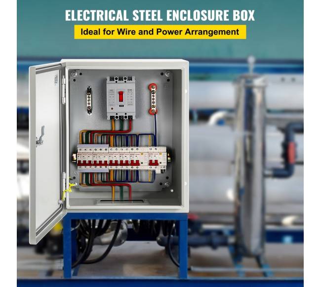 NEMA plieninė dėžutė, atspari vandeniui ir dulkėms1