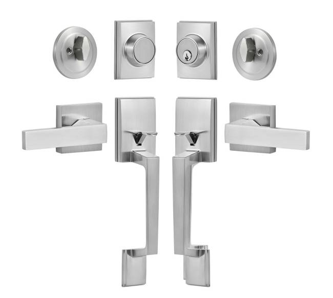 Dvigubų durų rankenų komplektas9