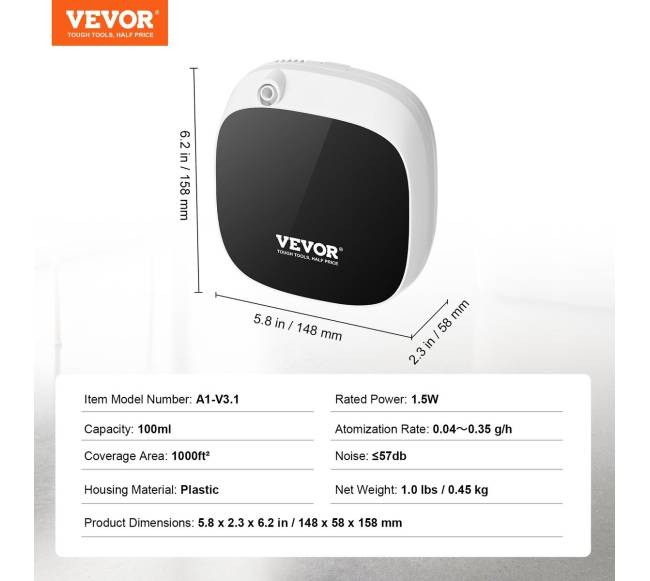 Kvapų difuzorius namams 100ml6