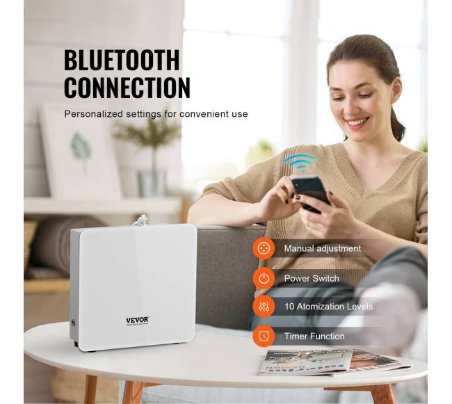 Kvapų difuzorius namams 480 ml, 230 m² be vandens3