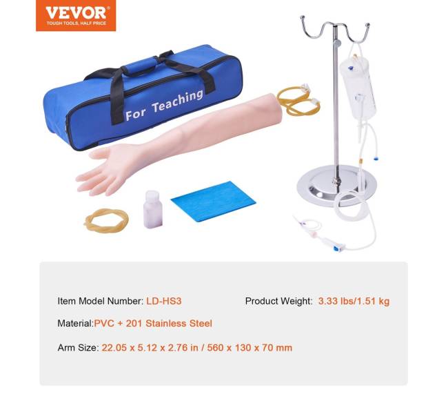 Flebotomijos praktikos rinkinio rinkinys6