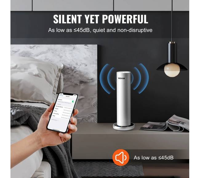 Kvapų difuzorius 120 ml Bluetooth 93 m² be vandens4