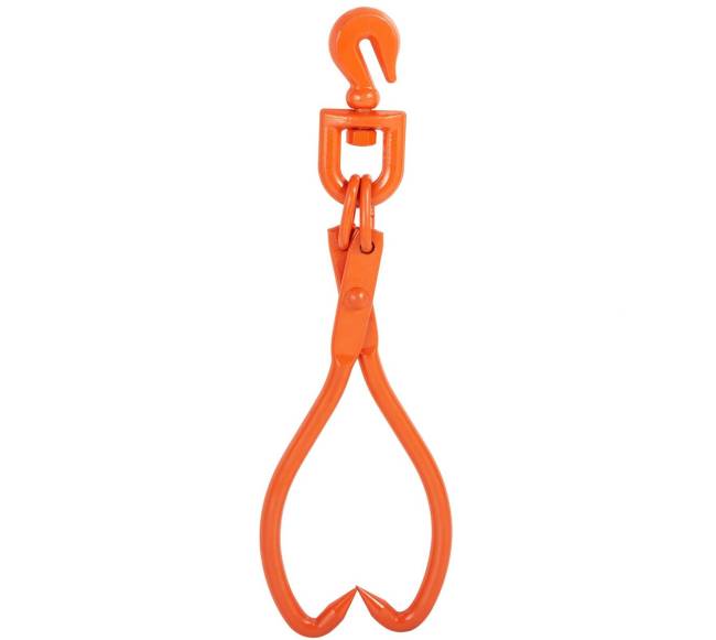 Rąstų vilkimo žnyplės 18 colių su 2 nagais8