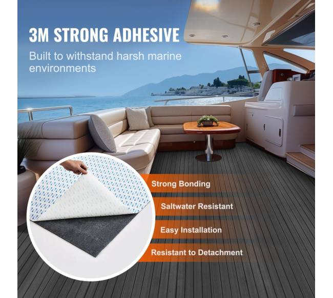 Valties grindys, neslystančios, 240 x 60 cm2