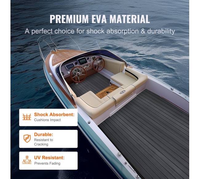 Valties grindys, neslystančios, 240 x 60 cm3