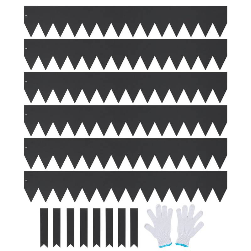 Lankstus plieninis sodo kraštas, 6 vnt.0