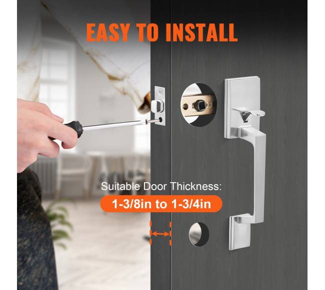 Įėjimo durų rankena be užrakto3