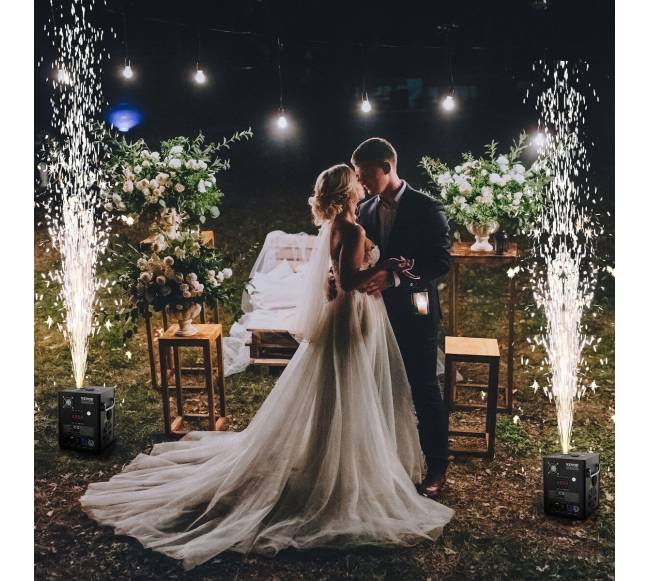 Šalčio kibirkščių ugnies mašina x2 500W7