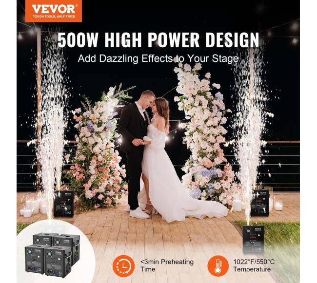 Šaltosios ugnelės aparatas x4 500W 2-4m1