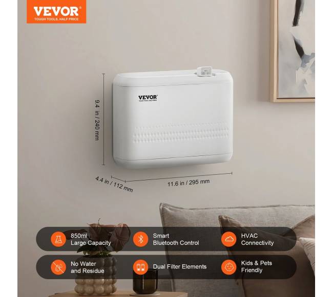 Kvapų difuzorius HVAC 850 ml, 5000 kv. pėdoms1