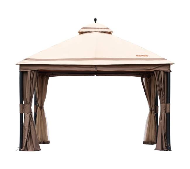 Lauko pavėsinė su tinkleliu nuo uodų10