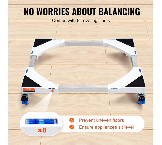 Universalus šaldytuvo ir skalbimo stovo pagrindas5