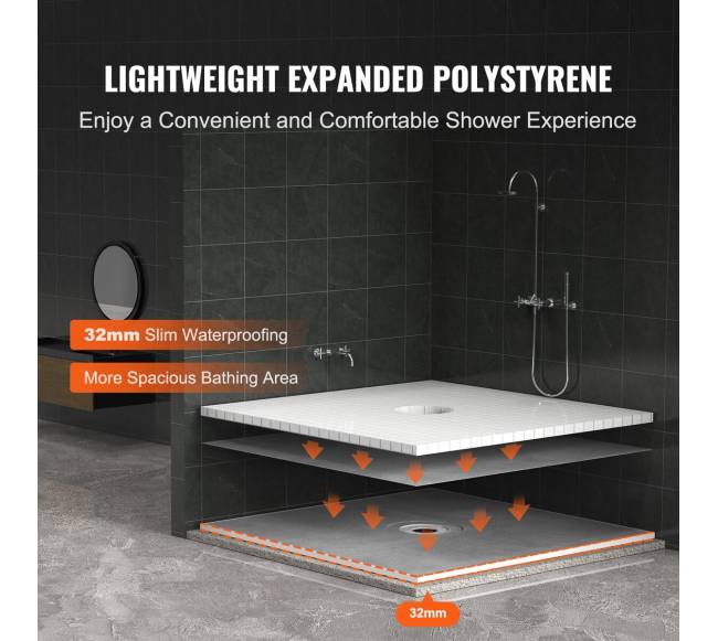 Dušo bortelių rinkinys, 1828x1828 mm2