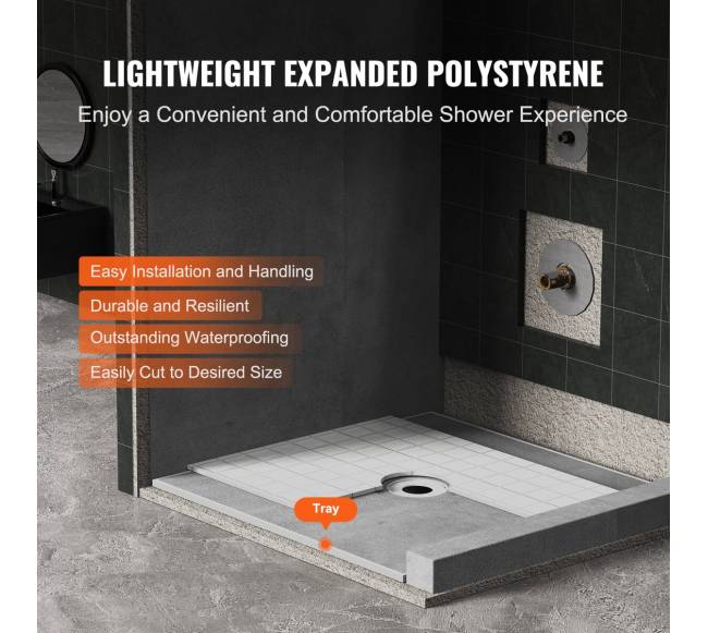 Dušo bortelių rinkinys, 1828x1828 mm3