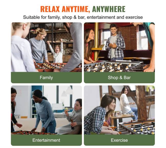 Fusbolo stalas 140 cm su priedais4